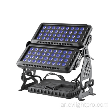 IP65 72X10W RGBW LED مدينة لون ضوء